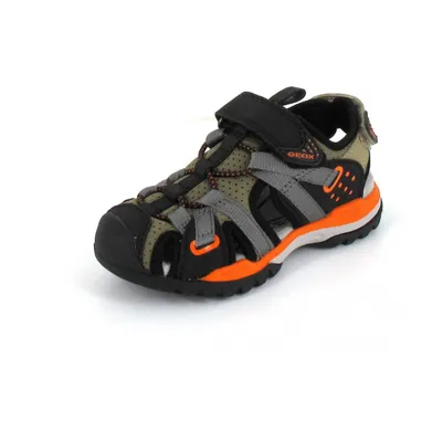 Produktbild von Geox Sandale J Borealis B.B Größe 32, Farbe: Beige/Orange