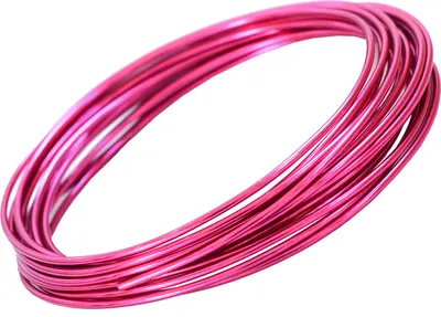 Aludraht 2mm magenta