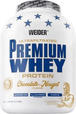 Produktbild von Weider Premium Whey (2300g) Chocolate-Nougat - Eiweiße - Molkenprotein-Mischung