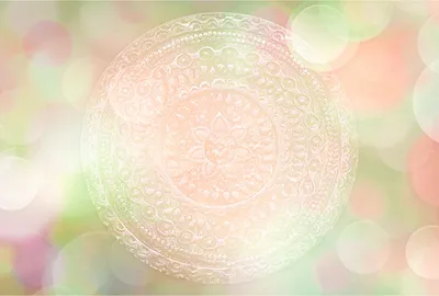 Produktbild von Tadessi Fototapete | Orientalisch | 4.00 m x 2.70 m | Rosa | Grün | Wandbild | Digitaldruck