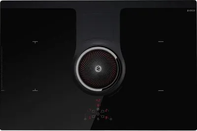 Produktbild von Elica NikolaTesla BL/F/83 - Induktionskochfeld - 4 Kochfelder - Breite: 83 cm - Tiefe: 51.5 cm - Klasse A+ - schwarz mit Unterwindabzug (Rückführung)