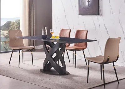 Obrázek produktu pro moderní kamenný jídelní stůl nábytek stolní stoly jídelna design kuchyně