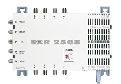 Produktbild von Kathrein EXR 2508, Grau, 47 - 862 MHz, 20 mA, 650 g, 50 mm, 240 mm