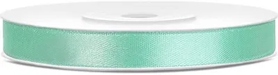 Image de Ruban de satin, menthe, 6 mm x 25 m