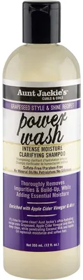 Produktbild von Aunt Jackie's - Power Wash - Klärendes Shampoo - 355 ml