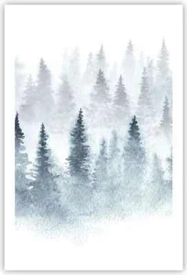 Produktbild von Poster - Poster ohne Rahmen - Bäume Wald Natur - 61x91,5 cm - Wand Bild - Wanddeko - Wandbilder - Kunstposter - Wandposter - Bilder - Kunstdruck - Wanddekoration - Wandbild - P2XPA61x91-3981