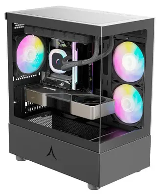 Obrázek produktu pro Krabice Spire U20M, Mini, Micro-ATX tower, černá