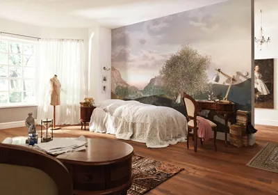 Produktbild von Komar Vlies Fototapete - Lieu Magique - Größe: 400 x 250 cm (Breite x Höhe) - 8 Bahnen, Wohnzimmer, Schlafzimmer, Tapete
