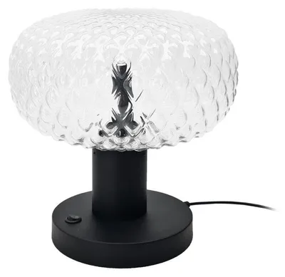 Zdjęcie produktu dla Szklana lampa stołowa z włącznikiem TANPO 2034 Antigo