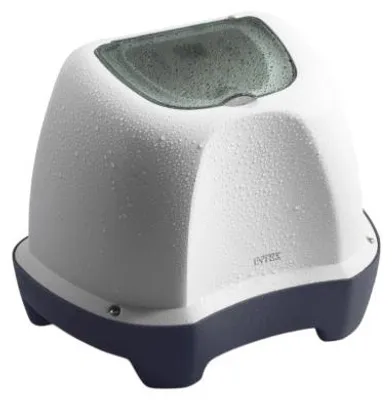 Produktbild von Intex Krystal Clear Salzwasser System, 17,4 m³, 1 m³/h, 3 g/l, 4 g/h, 3,2 cm, Weiß