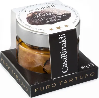 Image de Casa Rinaldi Carpaccio de truffes noires à l'huile d'olive en bocal 60g