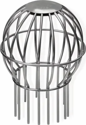 Produktbild von Laubfanggitter aus V4A Edelstahl für 100 mm Fallrohre