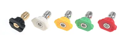 Productafbeelding van Spuitmonden voor hogedrukreinigers, spuitset voor hogedrukreinigers tot 4000 PSI, met 1/4-inch snelkoppeling, set van 5