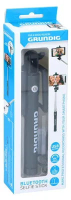 Obrázok produktu pre Grundig - 80 cm držiak smartfónu na selfie tyč Bluetooth