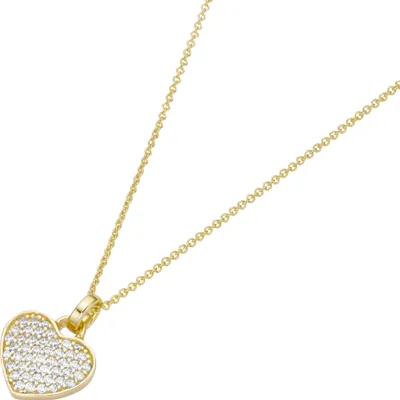 Produktbild von Kette Smart Jewel Herz mit Zirkonia, Silber 925 Gold 45 cm