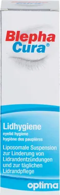 Obrázek produktu pro BlephaCura hygiena očních víček, lipozomální suspenze pro zmírnění zánětu okrajů očních víček a pro každodenní péči o okraje očních víček, 70 ml roztoku