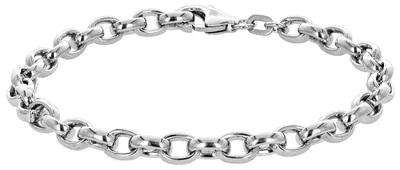 Immagine prodotto di Trendor 78957, bracciale in argento 925 con motivo a "erbette", lunghezza 19 cm