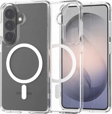 Obrázek produktu pro Magnetické pouzdro SPACECASE Clear Mag pro Galaxy S26, průhledné