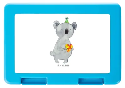 Produktbild von Mr. & Mrs. Panda Bentobox Koala Geschenk - Weiß - Bento Box, Vorratsbehälter, Geburtstag, Snackbox, Lunchbox, Party, Butterbrotdose