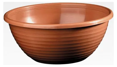 Produktbild von Runde Pflanzschale 44 cm Terrakotta