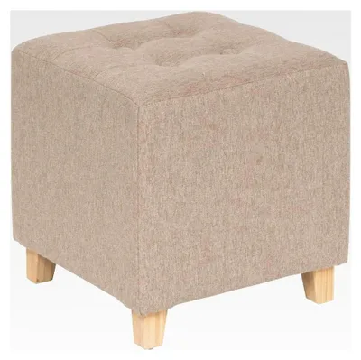 Produktbild von Sitzsack Leandre Kiefer beige 35x35x35cm