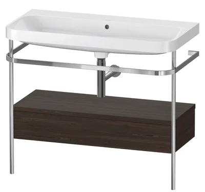 Produktbild von DURAVIT HP4843N6969 Metallkonsole bodenstehend HD2 Plus
