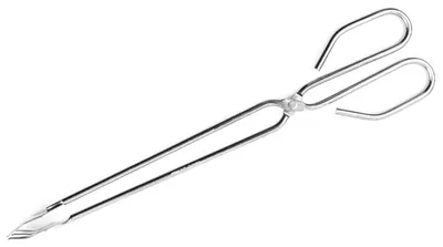 Grillzange Edelstahl 40 cm, 6 mm Ø, spülmaschinengeeignet