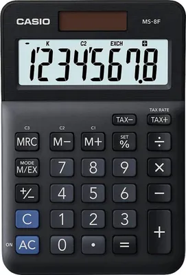 Produktbild von CASIO MS-8F Tischrechner schwarz