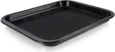 Produktbild von Orion | Backblech - Emaille - Kratzfest - Hitzebeständig - 41x32x2,5 cm - zum Backen und Braten - Antihaftbeschichtung