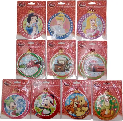 Produktbild von Disney 5 Weihnachtskarten mit Umschläge Geschenkekarten Grußkarten Kartenset