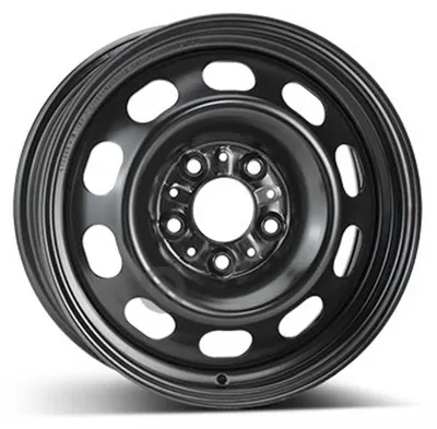 Produktbild von 16 Zoll Stahlfelge ALCAR 16"x6.5" 5x120 PCD ET33 72.50mm Felge Schwarz