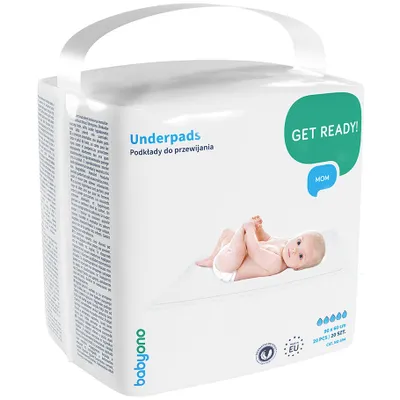 Obrázek produktu pro Přebalovací podložky - 20ks, 60x90cm, BabyOno