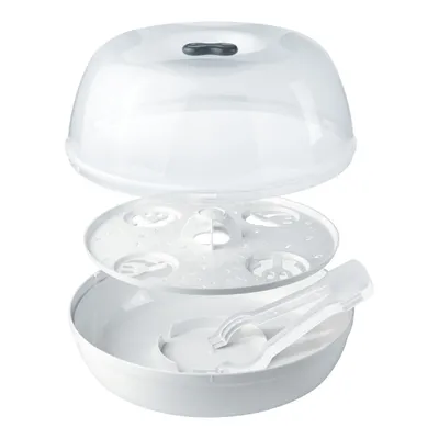 Image de NUK Micro Express Plus Vaporisateur à vapeur pour micro-ondes, 4 biberons & accessoires