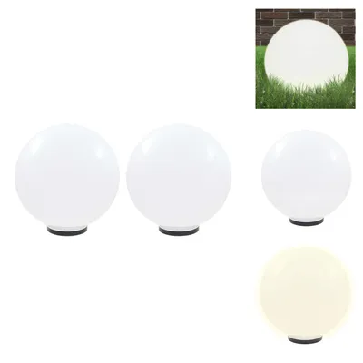 Obrázek produktu pro vidaXL LED zahradní světla 2 ks. Kulové 50 cm PMMA - venkovní osvětlení