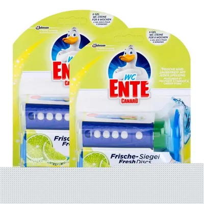 Produktbild von 2x WC Ente Frische Siegel Starter Set Limone, 6 Gel Siegel