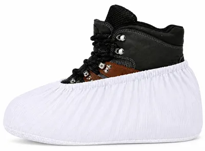 Productafbeelding van Overschoenen | Maat 40-45 | Wit | Herbruikbaar | Antislip | Schoenhoesjes | Duurzaam