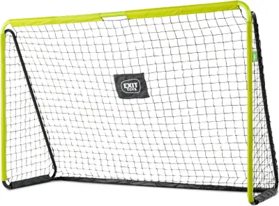Image de EXIT Tempo Acier But de Football 240x160cm – But de Football – pour Enfants – Jardin – Vert/Noir