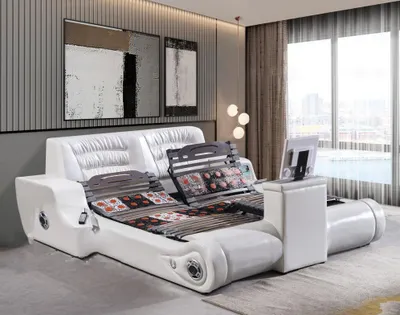 Productafbeelding van Multifunktion Bett Schlafzimmer Möbel Betten Luxus Bett Doppelbett