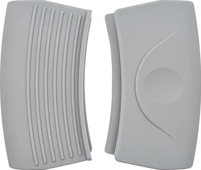 Produktbild von Argon Ta Silikon-Topfgriffüberzüge – Grau – 2er-Pack