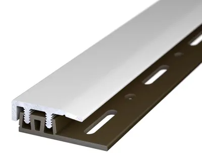 Produktbild von Carl Prinz Profi-Design Abschlussprofil 324 Silber 100 cm | 21 mm | Aluminium Abschlussprofil mit Clips-System