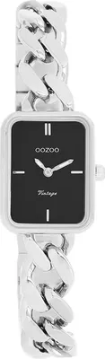 Produktbild von Oozoo Armbanduhr silber Metall Vintage Series Damen Analog-Quarzuhr UOC20361