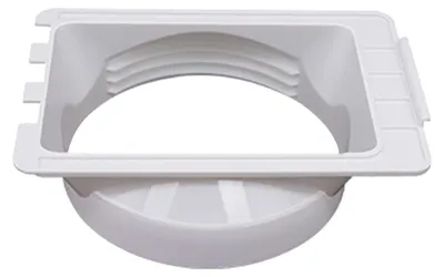 Produktbild von Tragbarer Abluftschlauch-Adapter, 5,9 Zoll, für Fenster und Innenräume