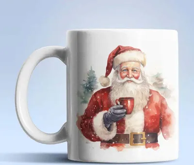 Produktbild von Weihnachtsmann Santa Claus Kaffeetasse Teetasse Geschenkidee