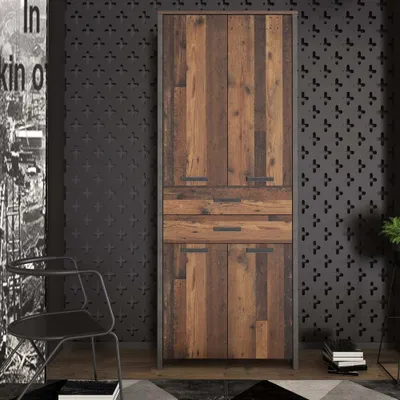 Obrázek produktu pro POSEN Old-Wood Vintage kancelářská skříň