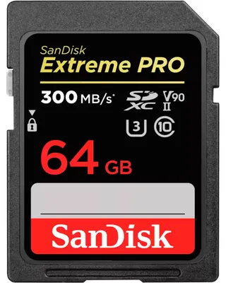 Image de Carte SD MicroSD 64GB SanDisk Extreme Pro SDXC