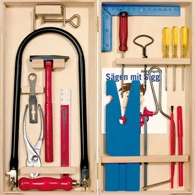Produktbild von PEBARO Klapp-Kasten Laubsäge-Set