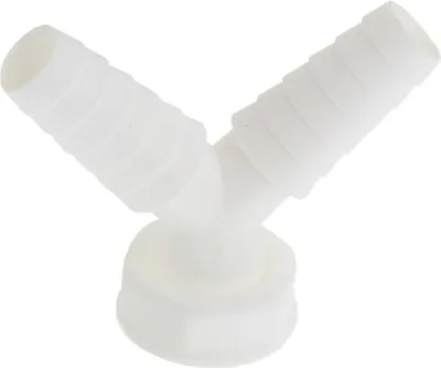 Image de KIRCHHOFF KS Raccord double pour appareil 1 "F x 3/4 "T 1 "F x 3/4 "T Blanc