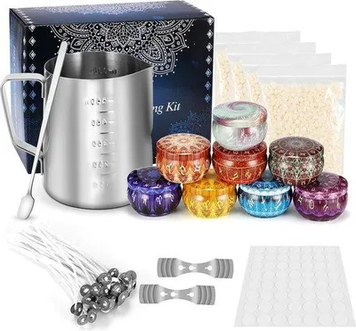 Produktbild von Famanu Kerzenmacher-Set - Komplettset für DIY-Kerzen