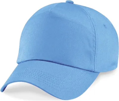 Produktbild von Beechfield B10B | Junior Original 5-Panel Cap / Kappe / Mütze / Hut - Farbe: Sky Blue - Größe: One Size