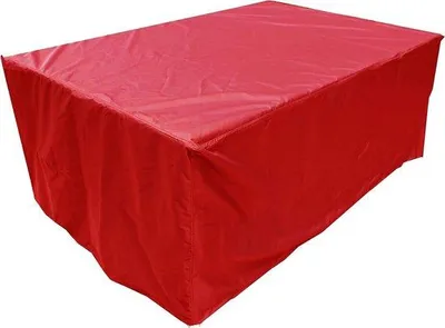 Image de Housse de protection pour tables - Imperméable - 6000 mm - 120 x 75 x 70 cm - Rouge